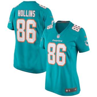 womens nike mack hollins aqua miami dolphins game jersey_pi4